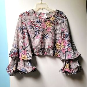 Live 4 Truth crop top blouse